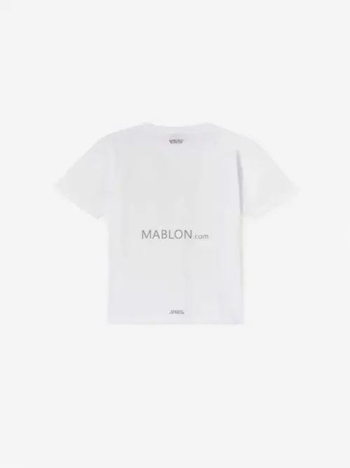 马克布隆   CROSS-LOGO刺绣棉T恤
